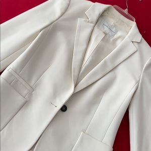 Cream-white banana republic women’s blazer